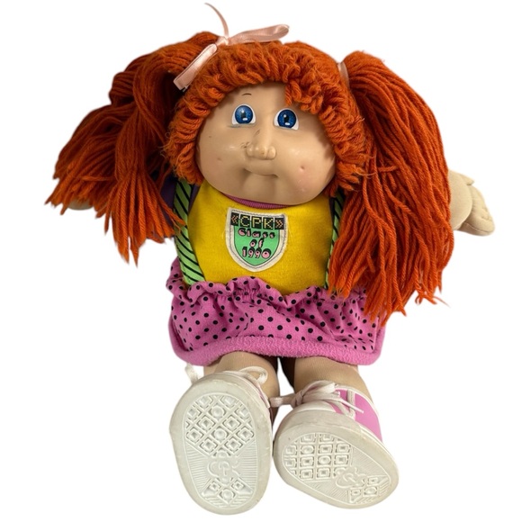 cabbage patch kids Other - VINTAGE CABBAGE PATCH KID Doll with Red Hair Class of 1990